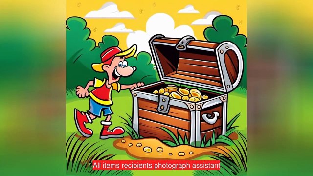 finding a chest of buried treasure in the backyard | Kids Story Video in English | Bedtime Stories
