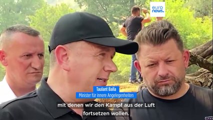 Waldbrände in Albanien: EU-Hilfen für die Löscheinsätze