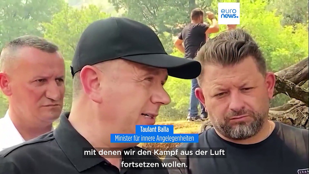 Waldbrände in Albanien: EU-Hilfen für die Löscheinsätze