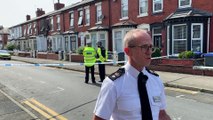 Lancashire Police press conference into double fatal house fire in Blackpool