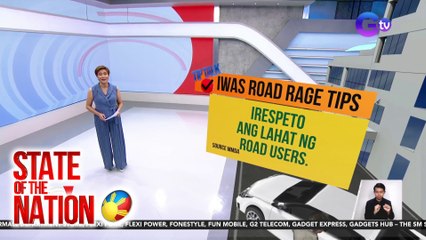 Скачать видео: Tip Talk para iwas road rage | SONA