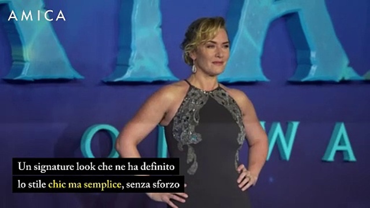 Kate Winslet, maestra di raccolti morbidi e sofisticati