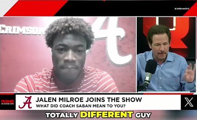 Jalen Milroe on coaching change at Alabama