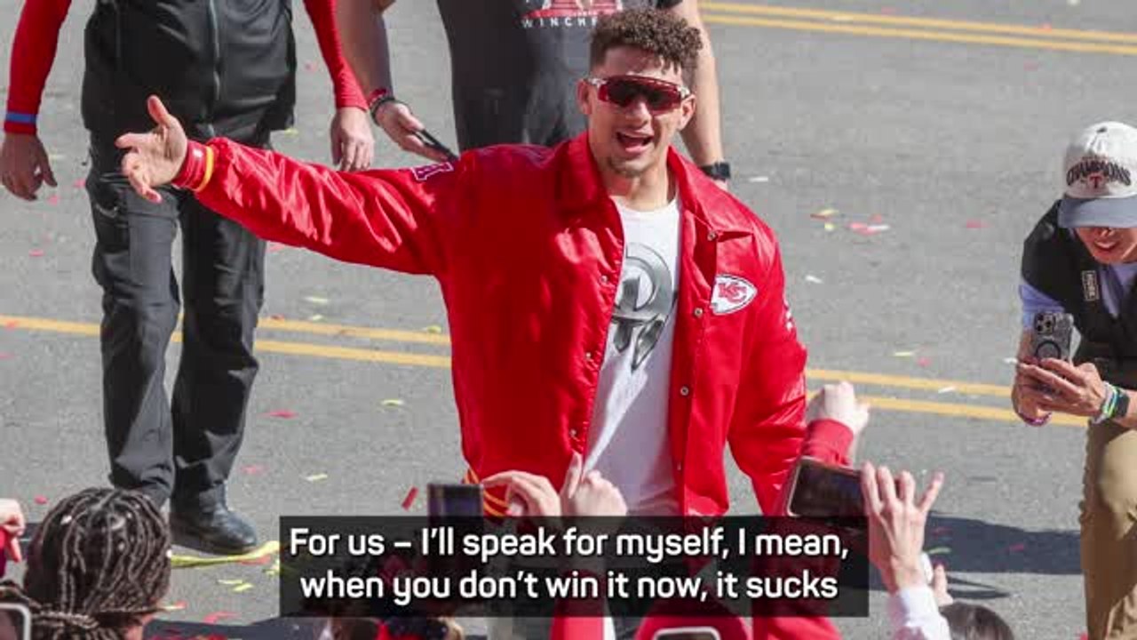 It sucks when you don't win the Super Bowl - Mahomes
