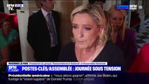 Marine Le Pen sur les postes clés de l'Assemblée: 