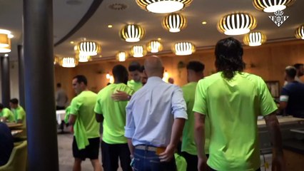 Llegada a Austria de Manu Fajardo