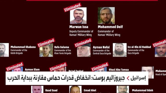 جيروزاليم بوست : تراجع كبير في قدرات حماس العسكرية وسط مخاوف من الصواريخ بعيدة المدى