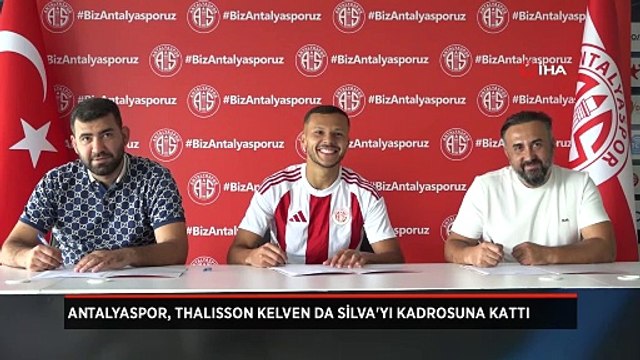 Antalyaspor, Thalisson Kelven da Silva'yı kadrosuna kattı