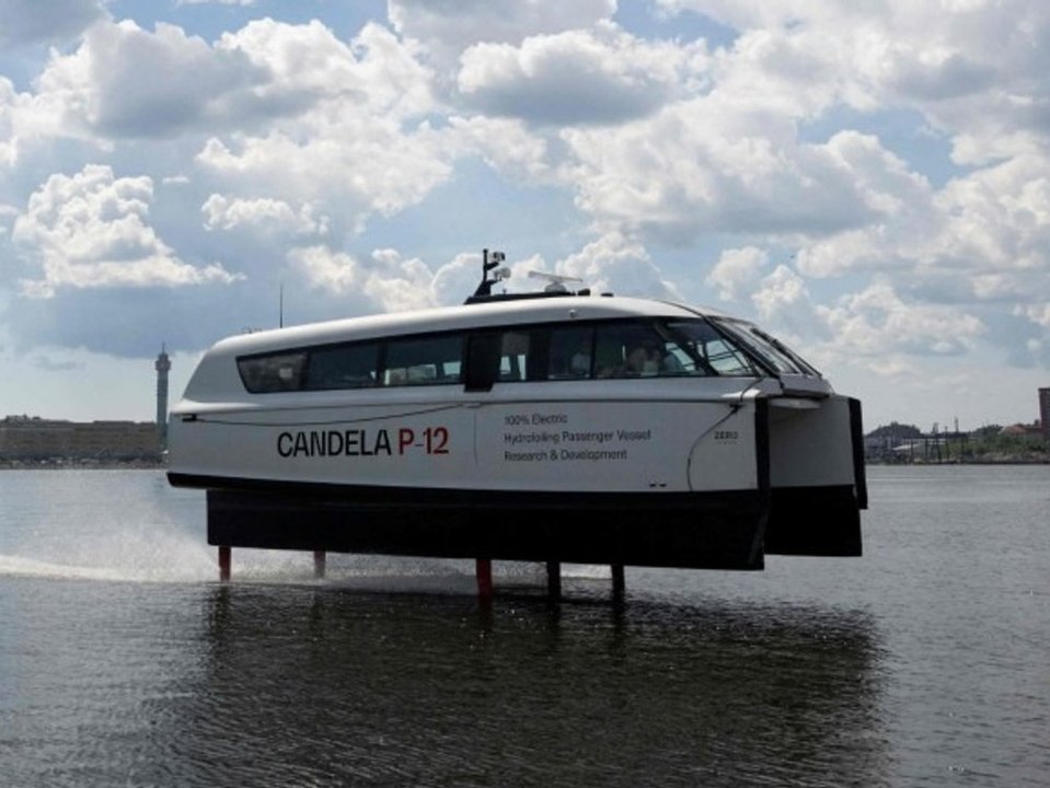Innovation in Stockholm: Erstes elektrisches 'Flugboot' wird getestet