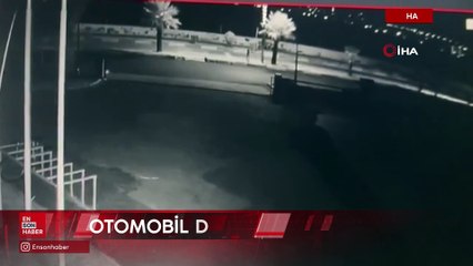 Hatay'da 2 kişinin yaralandığı kazada otomobilin defalarca takla attı