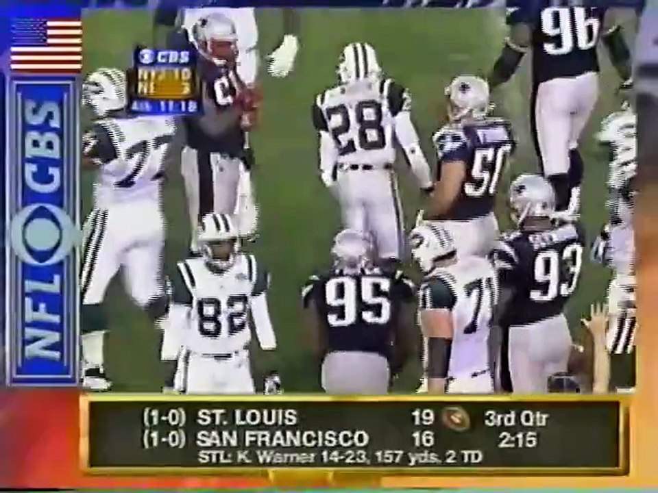 New York Jets at New England Patriots - 2.Half ( 2001 Week 02 )
