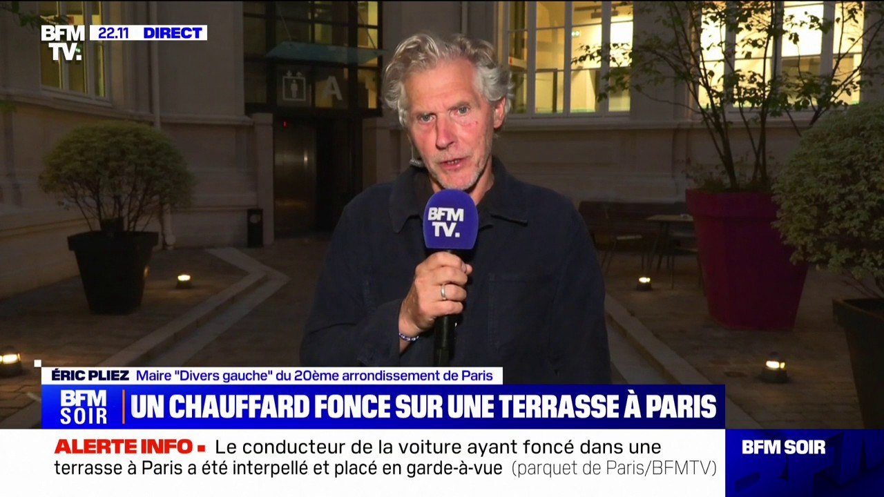 Terrasse percutée par une voiture: "La vingtain...
