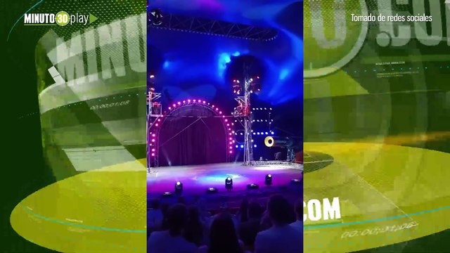 Acróbata colombiano murió tras caer de una cuerda floja en un circo de Rusia