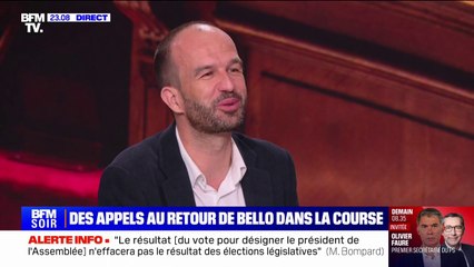 "On n'est pas en train de faire la Star Academy": Manuel Bompard (LFI) réagit à la proposition de Sandrine Rousseau de voir Huguette Bello devenir Première ministre et Laurence Tubiana vice-Première ministre