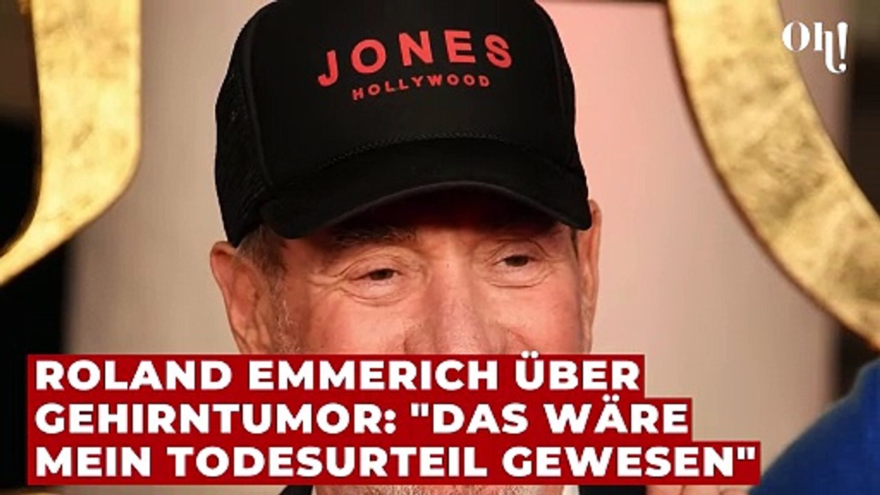 Roland Emmerich über Gehirntumor: 'Das wäre mein Todesurteil gewesen'