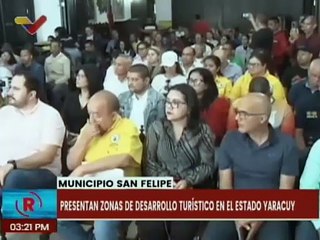 Min. Alí Padrón presentó las potencialidades de tres Zonas de Desarrollo Turístico del estado Yaracuy