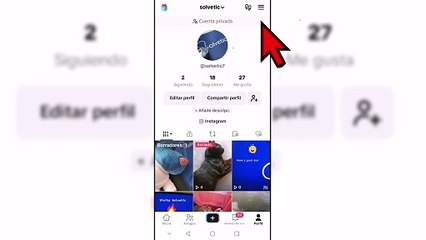 Como Ocultar mi Perfil de Tiktok a una Persona o Contactos