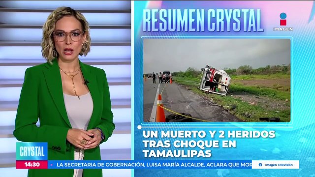 Choque en Tamaulipas deja a una persona sin vida y dos heridos