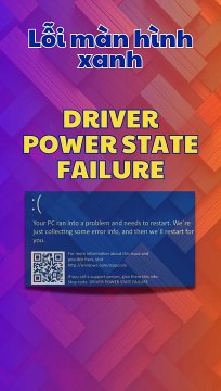 Lỗi màn hình xanh Driver Power State Failure #bsod #lỗimànhìnhxanh #driver #powerstate #failure youtube.com/shorts/fKVPb81XLy0?si=hO9lJTtUNYfpXgzw