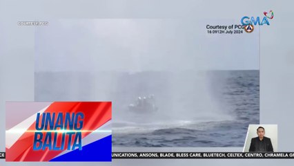 2 barko ng China Coast Guard, namataan malapit sa 2 barko ng PCG | Unang Balita