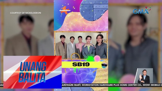 SB19, itinanghal bilang 2024 Nickelodeon Kid's Choice Awards Favorite Asian Act | Unang Balita