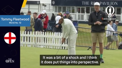 I wonder if caddying for me gave Ian heart problems - Fleetwood on Finnis