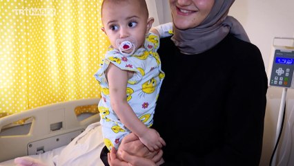 Annesi minik Reyhan'a ikinci kez can verdi