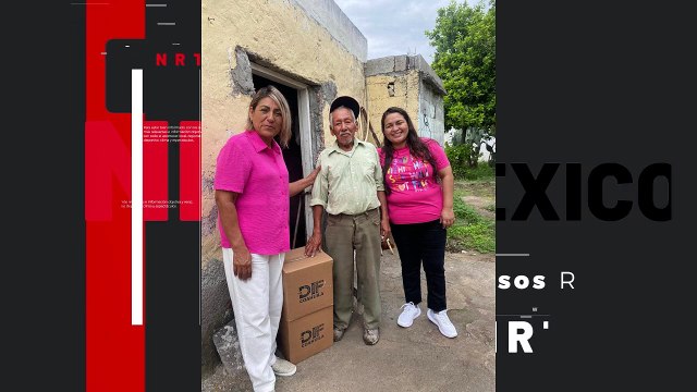 Entrega DIF Sacramento más de 30 despensa para los abuelitos _ NRT noticias