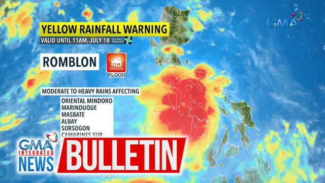 Ilang bahagi ng Southern Luzon at Visayas, nakararanas ng maulang panahon dahil sa LPA | GMA Integrated News Bulletin