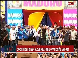 Pueblo de Carora expresa su respaldo al candidato Nicolás Maduro