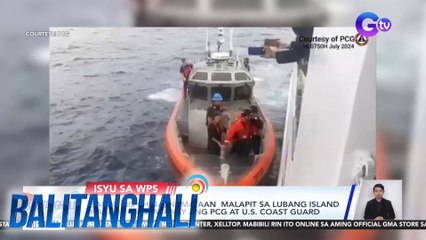 Barko ng China, namataan malapit sa Lubang Island habang nagsasany ang PCG at U.S. Coast Guard | Balitanghali