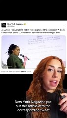 Robin Thede Explains "The Straight Man" Character