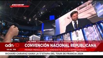 ¡Última Hora! Primer mensaje del candidato JD Vance a la vicepresidencia de EE.UU