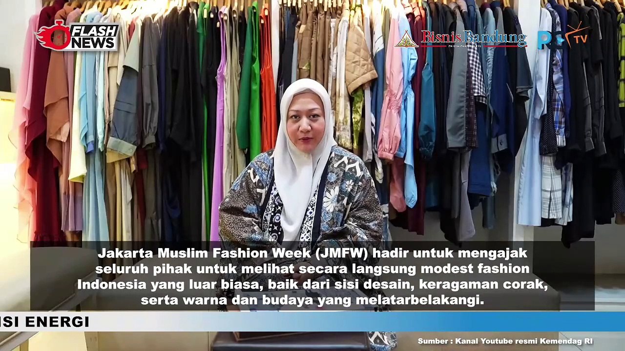 Jakarta Muslim Fashion Week Bantu Jenama Modest Fashion Tampil di Ajang Fesyen Bergengsi