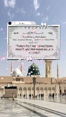 Today's Top 5 Inspirational Quotes About Prophet Muhammad (peace be upon him)