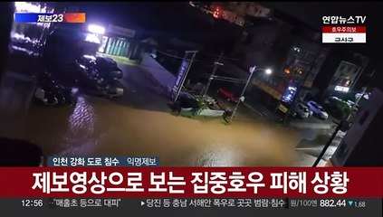 [제보23] 제보영상으로 보는 집중호우 피해 상황