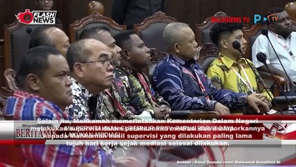 MK Gelar Sidang Pengucapan Putusan dan Ketetapan Pembentukan Provinsi Papua Barat Daya