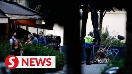 Car hits Paris cafe terrace, leaving one dead and six injured