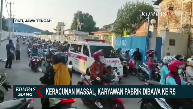 Ratusan Karyawan Pabrik Garmen di Pati Dilarikan ke RS, Diduga Keracunan Makanan