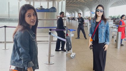 Shehnaaz Gill पहली बार चलीं America, भाई के साथ Mumbai Airport पर Paps ने रोका, Video Viral!