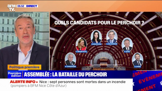 Qui pour présider l'Assemblée? Notre éditorialiste vous livre les enjeux de ce vote