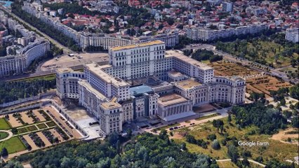 The Palace of the Parliament  in Bucharest, Romania