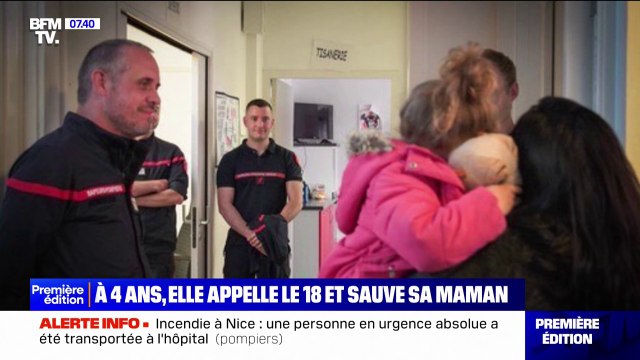 Vendée: à 4 ans, Shannon sauve sa mère victime d'un malaise en appelant les pompiers