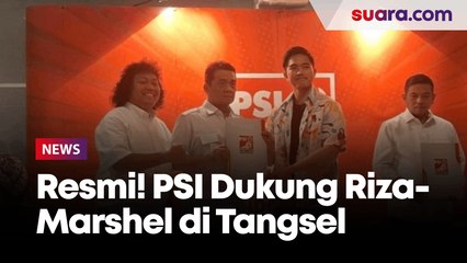 Resmi! Kaesang Serahkan Rekomendasi PSI untuk Riza-Marshel di Pilwalkot Tangsel