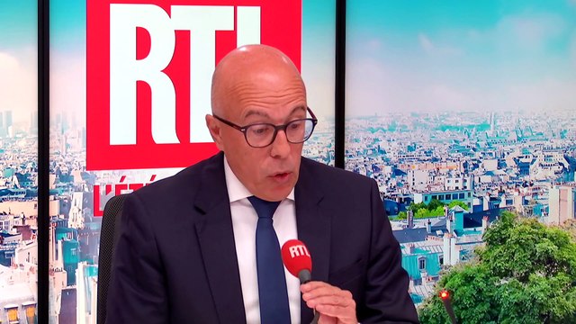POLITIQUE- Eric Ciotti est l'invité de RTL Matin