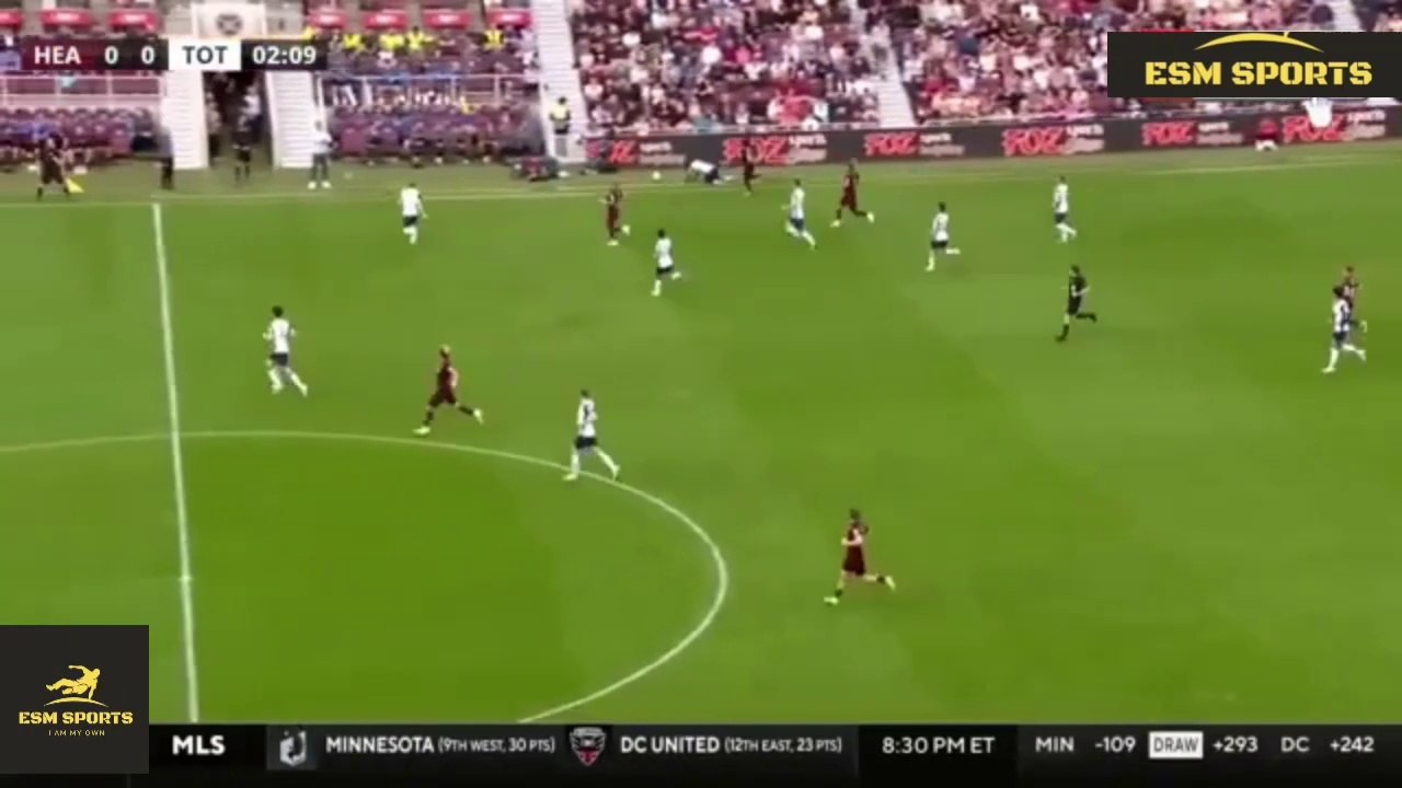 Hearts vs Tottenham Hotspur Highlights And Goals July 17,2024