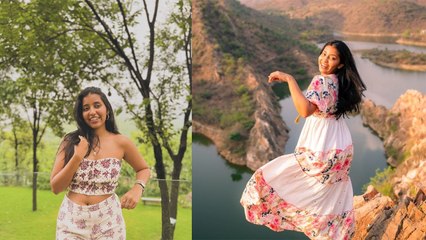 Travel Influencer Aanvi Kamdar की दर्दनाक मौत, REEL बनाते हुए 300 फीट गहरी खाई में गिरने से गई जान