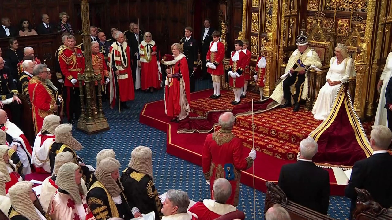 Britain's Charles III delivers King's Speech at the State Opening of Parliament