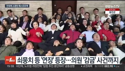 여 전대에 소환된 패스트트랙 사건…5년 전 무슨 일이?