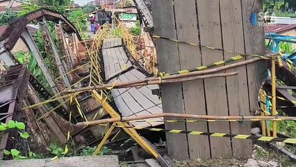 Deli River Pedestrian Bridge Collapses